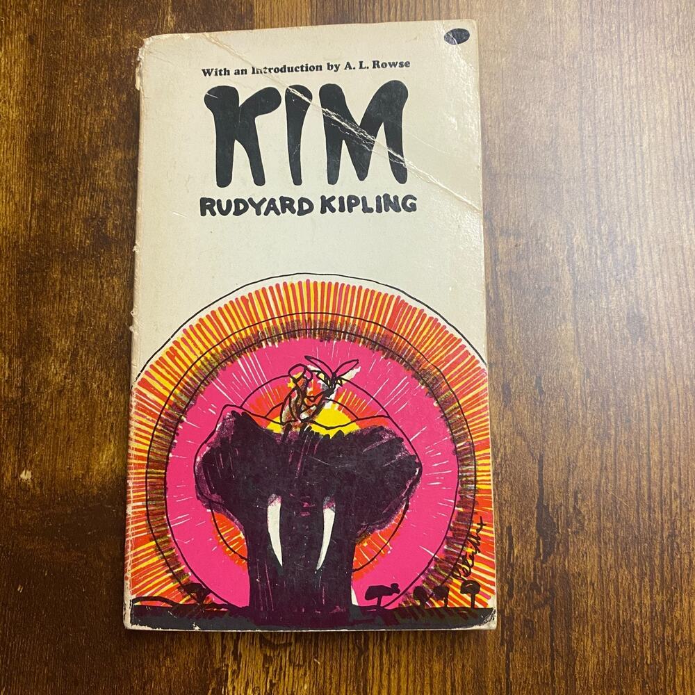 Kim by Rudyard Kipling (1966 Collier Books 2nd Printing Paperback